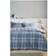 Catherine Lansfield Kelso Check Set King Duvet Cover Blue