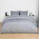 OHS Isaac Duvet Cover Grey (230x220cm)