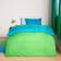 OHS Ombre Bedding Set Double Duvet Cover Blue, Green (200x200cm)