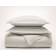 Boll & Branch Signature Hemmed Set Duvet Cover White (269.2x233.7cm)
