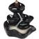 Jones Home & Gift River Backflow Incense Burner Black Decorative Item