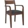vidaXL 4102508 Brown/Black Køkkenstol 80.5cm 2stk