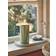 Søstrene Grene Cube Dusty Green LED Candle 12cm