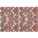 Pimpernel Strawberry Thief Glasbrik 4stk