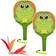 Colorbaby Crocodile Beach Spades Set of 6