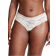 PINK The Wink Cheeky Floral Lace Knickers - Coconut White