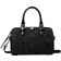 Tory Burch T Monogram Embellished Petite Barrel Bag - Black