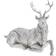 Lene Bjerre Sessia Deer Silver Prydnadsfigur 17cm