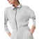 Spanx AirEssentials Long Sleeve Wide Leg Jumpsuit - Light Heather Grey