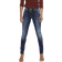 Only Shape Regular Rise Skinny Fit Jeans - Blue/Dark Blue Denim