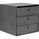 Homeware Mini Desk Grey Förvaringslåda