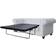 XL Moebel Mello White Sofa 230cm 3 Seater