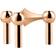 Stoff Nagel Rosé Gold Candlestick 6.5cm