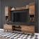 Trademax Virkesbo Brown TV Bench 35x48cm