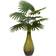 vidaXL Palm Plant Green Kunstig plante