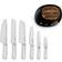 Smeg 50's Style KBSF02BL Messer-Set