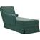 vidaXL Bolster Dark Green Loungestol 70cm