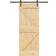 vidaXL 3332607 Skydedør (80x210cm)