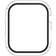 PanzerGlass Screen Protector Snappie Full Body Slim Transparent Apple Watch Series 10 46mm