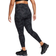 Nike Universa Women's Medium Support High Waisted 7/8 Camo Leggings with Pockets - Off Noir/Black