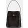 Toteme Croc-Effect Leather Bucket Bag - Black