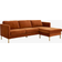 Ellos 3-Seter Brown Sofa 243cm 3-seter
