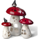 Naasgransgarden Mushroom With Gnome White Lykta 14cm