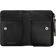 Tory Burch Kira Chevron Powder Coated Bi Fold Wallet - Black