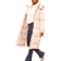 PrettyLittleThing Hooded Maxi Puffer Coat - Stone