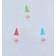 Grundig Snowflake White/Red Julepynt 12.5cm