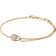 Pandora Infinite Double Chain Bracelet - Gold/Diamond