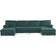 Moreland Pablo Green Sofa 315cm