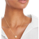 Tory Burch Kira Pendant Necklace - Gold/White
