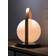Pablo Designs Bola Chrome/Tan/Opal Bordlampe 33cm