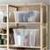 IKEA SAMLA Transparent Förvaringslåda 65L