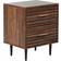 Beliani Keith Dark Wood Bedside Table 40x48cm