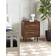 Beliani Keith Dark Wood Bedside Table 40x48cm