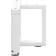 vidaXL T-Shaped White Table Leg 31cm 2pcs