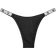 Victoria's Secret Shine Strap Brazilian Panty - Black