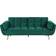 Beliani Asby Green Soffa 218cm 3-sits