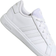 adidas Kid's Grand Court Lifestyle Tennis Lace Up - Cloud White/Cloud White/Grey One