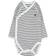 Petit Bateau Baby Long Sleeved Bodysuits - Blue/White Striped (5421900070)