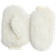 H&M Fluffy Mittens - White
