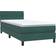 vidaXL Box Spring Bed with Mattress Kontinentalsäng 100x210cm