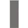 vidaXL Roller Blind Blackout Grey 40x130 cm Fabric Width 35.7 cm Polyester