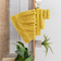 Dunelm Egyptian Cotton Bath Towel Yellow (60x40cm)