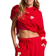 PINK Ivy Fleece Campus Hoodie - Bright Vermillion
