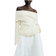 H&M Rib Knit Off The Shoulder Sweater - Cream