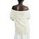 H&M Rib Knit Off The Shoulder Sweater - Cream