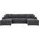 Latitude Run Loette Dark Gray Sofa 120" 4 Seater